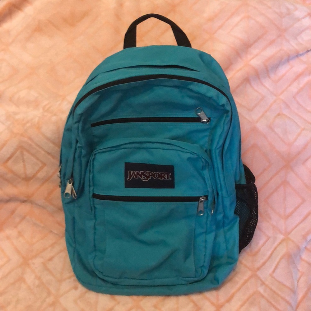 Jansport Backpack school Bookbag 15 inch laptop compartment girls boys teens